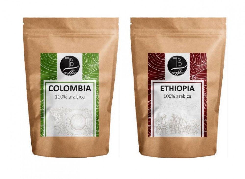 Návrh etikety - TB Coffee
