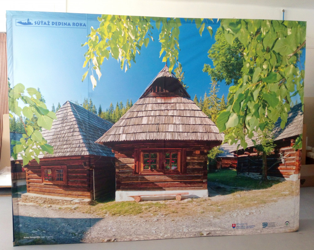POP-UP stena - Súťaž dedina roka